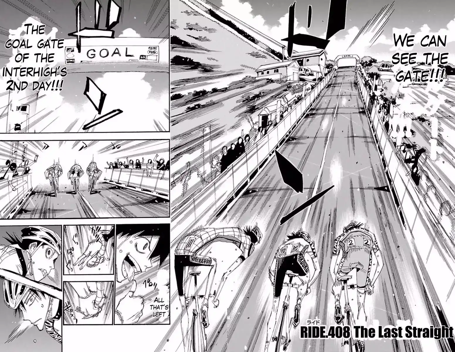 Yowamushi Pedal Chapter 408 3